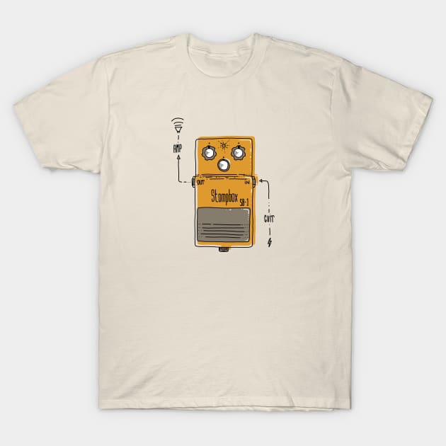 Stompbox Geek T-Shirt by OsFrontis